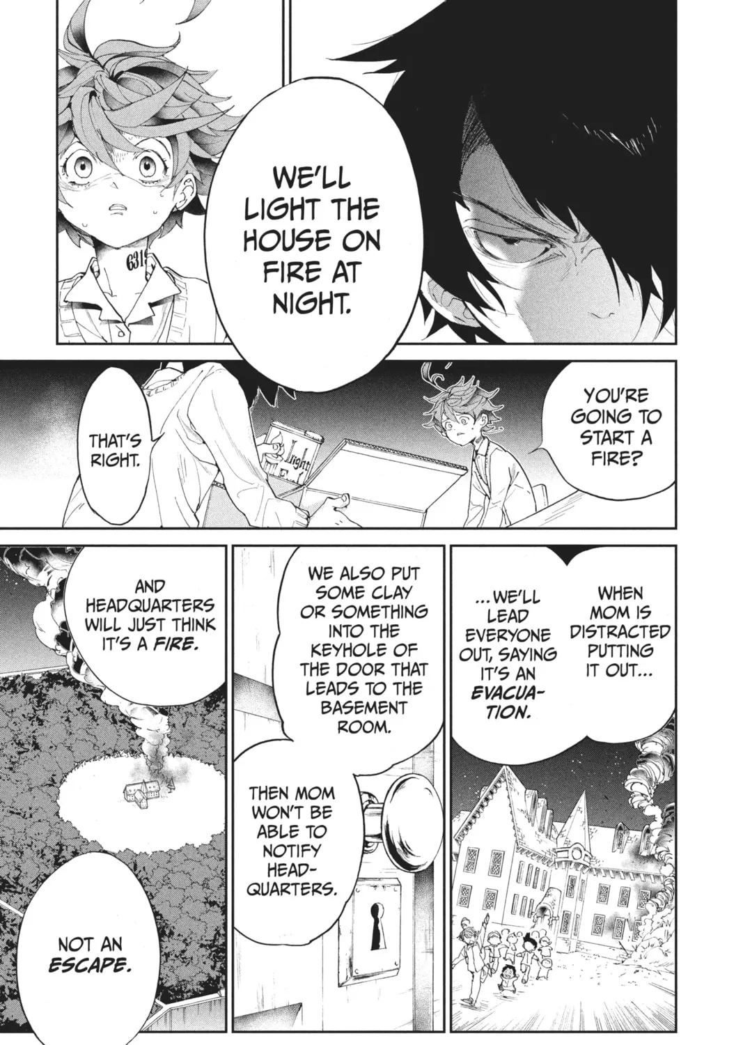 Read The Promised Neverland chapter 32 image 24 on Lezhin