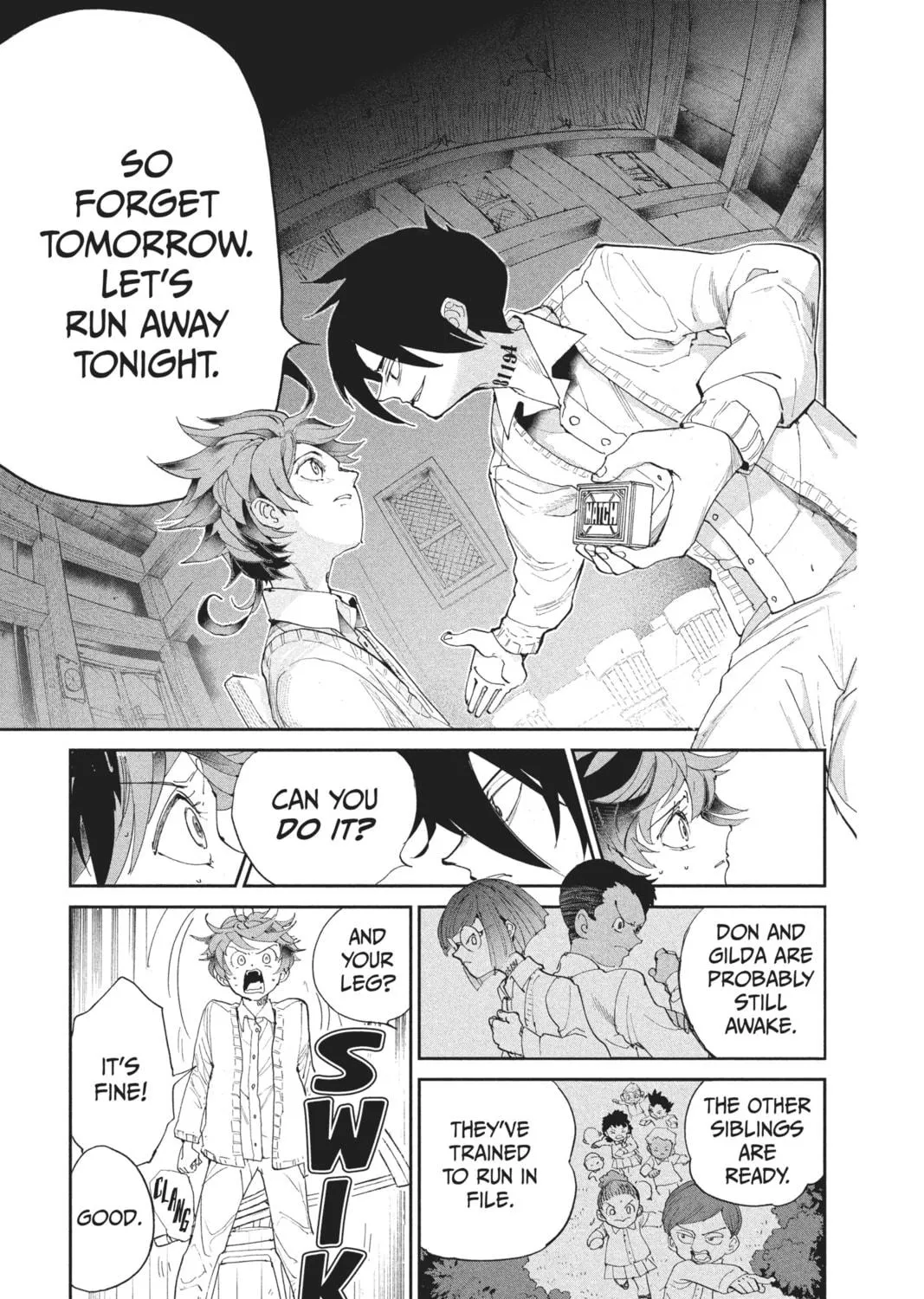 Read The Promised Neverland chapter 32 image 28 on Lezhin