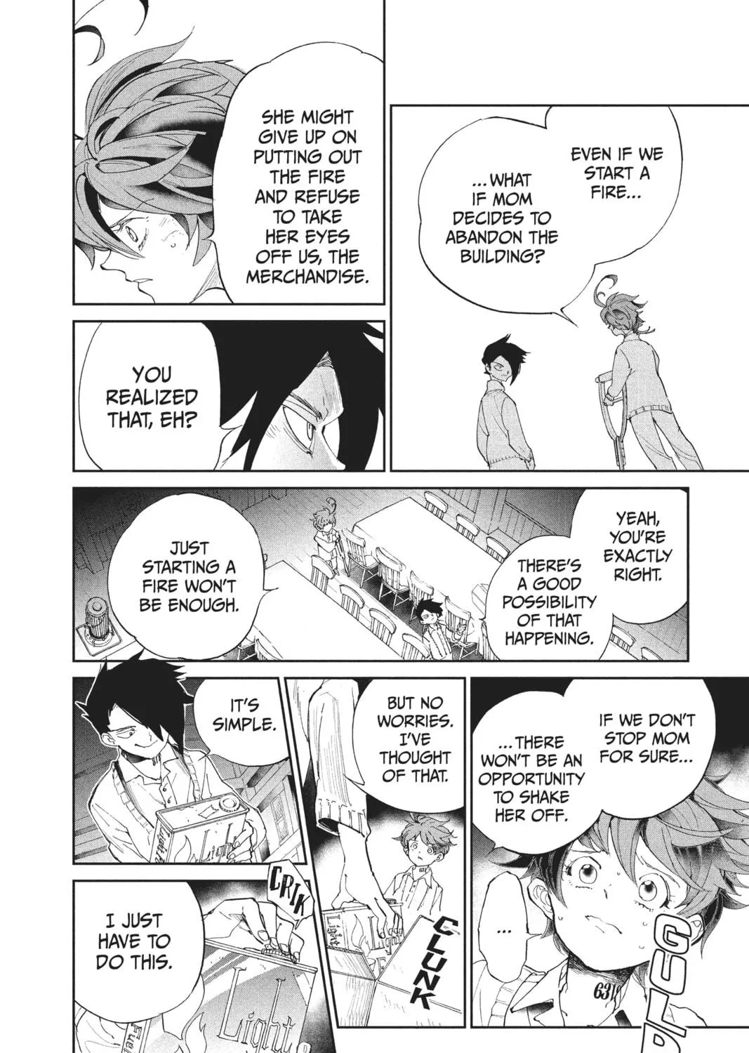 Read The Promised Neverland chapter 32 image 34 on Lezhin