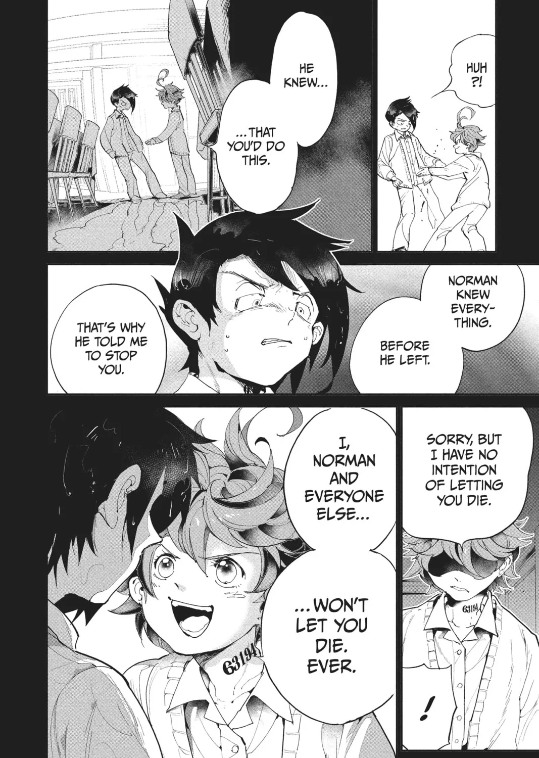 Read The Promised Neverland chapter 33 image 32 on Lezhin