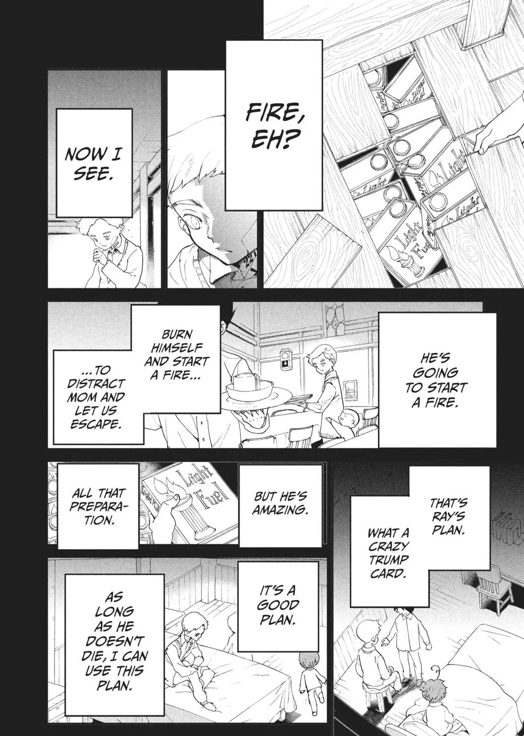 Read The Promised Neverland chapter 34 image 10 on Lezhin