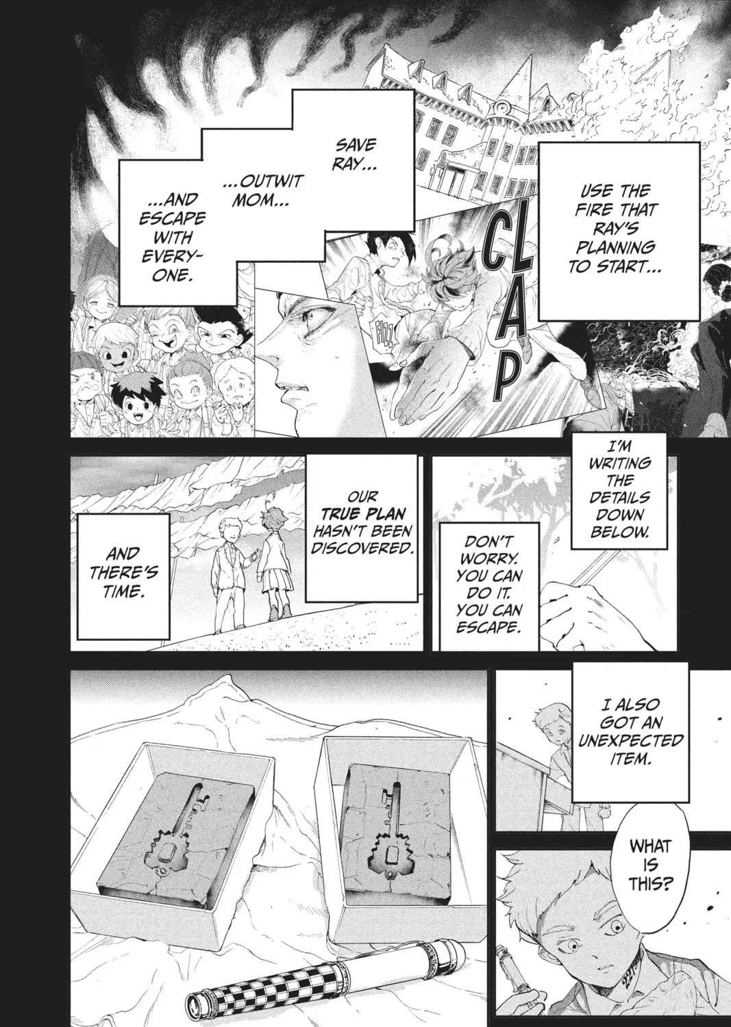 Read The Promised Neverland chapter 34 image 14 on Lezhin
