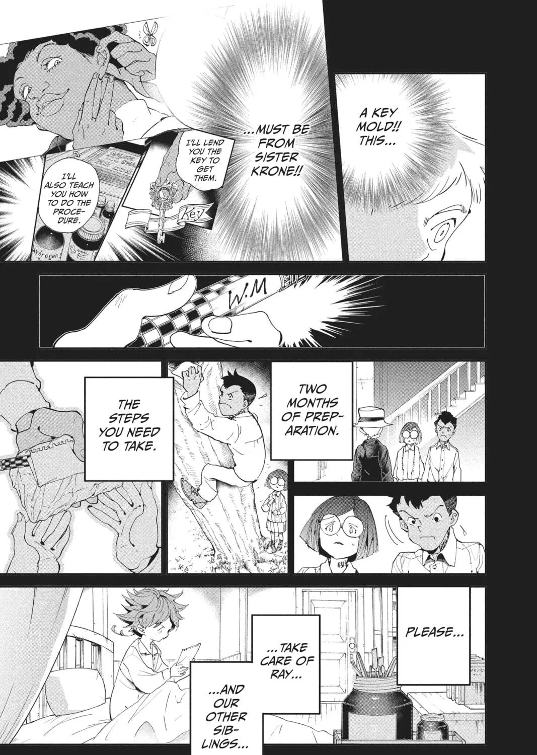 Read The Promised Neverland chapter 34 image 16 on Lezhin