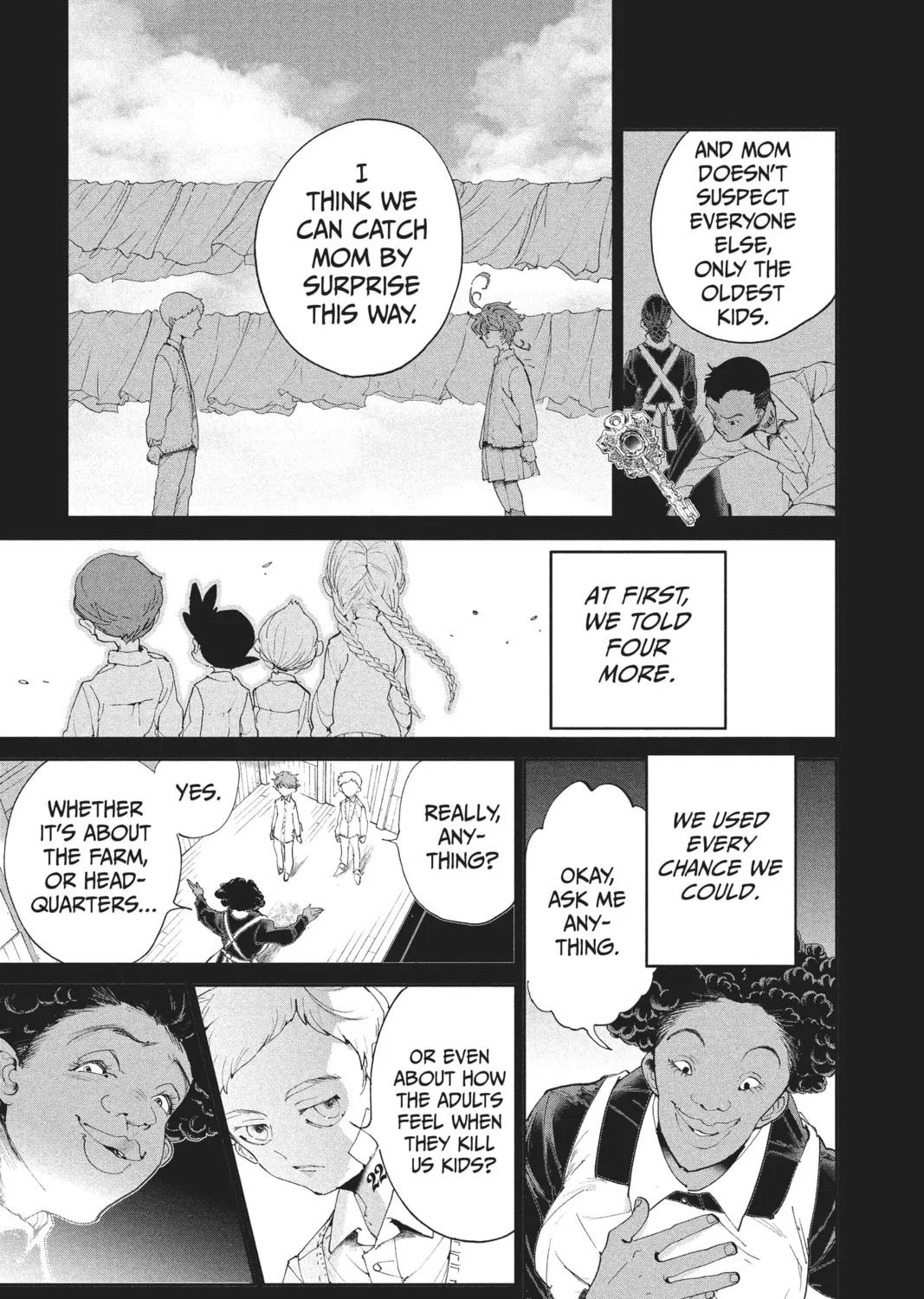 Read The Promised Neverland chapter 34 image 24 on Lezhin