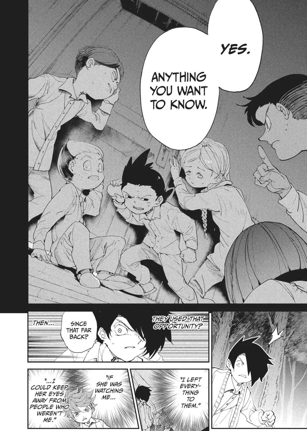 Read The Promised Neverland chapter 34 image 26 on Lezhin