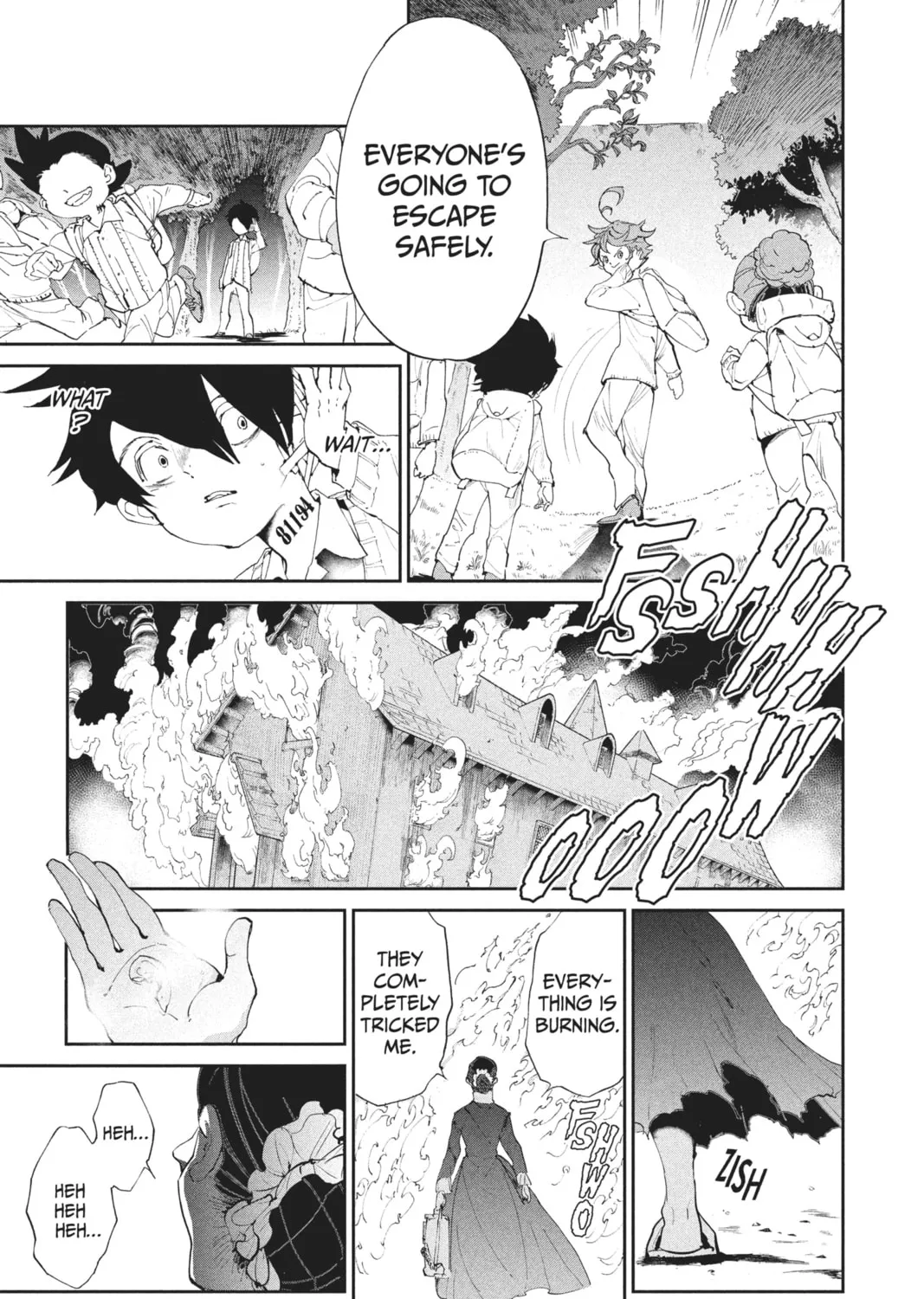 Read The Promised Neverland chapter 34 image 32 on Lezhin