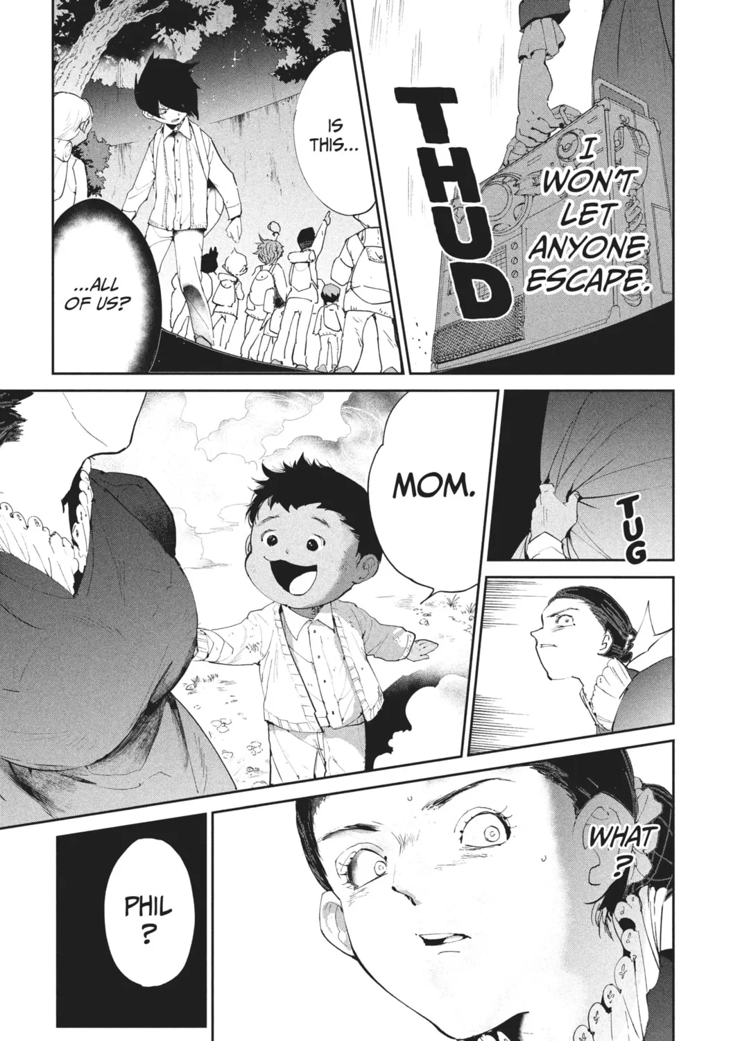 Read The Promised Neverland chapter 34 image 36 on Lezhin