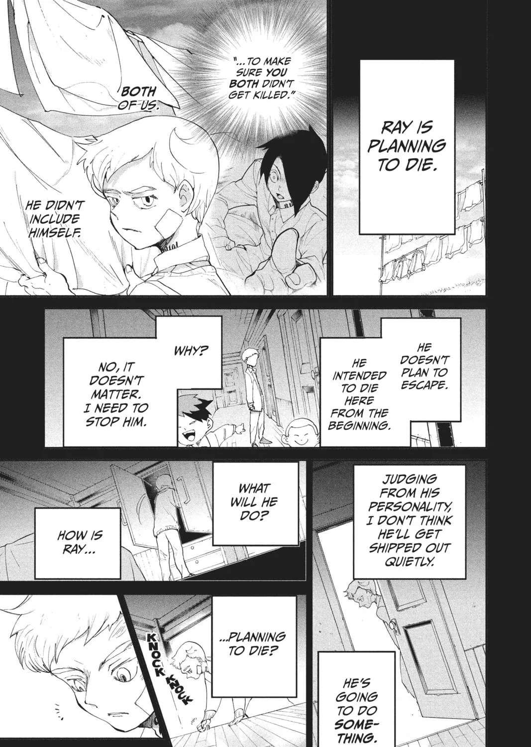 Read The Promised Neverland chapter 34 image 8 on Lezhin