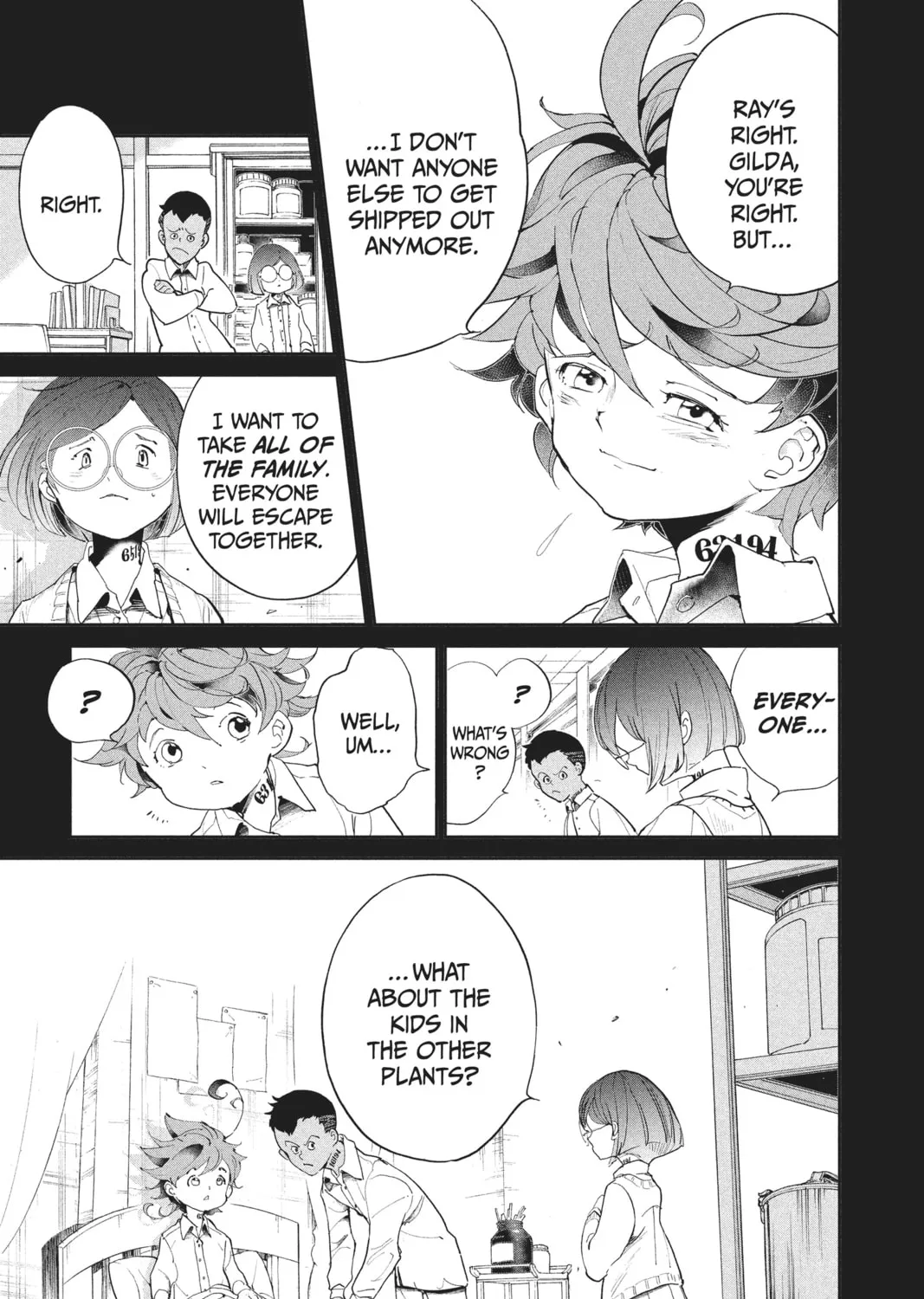 Read The Promised Neverland chapter 35 image 12 on Lezhin
