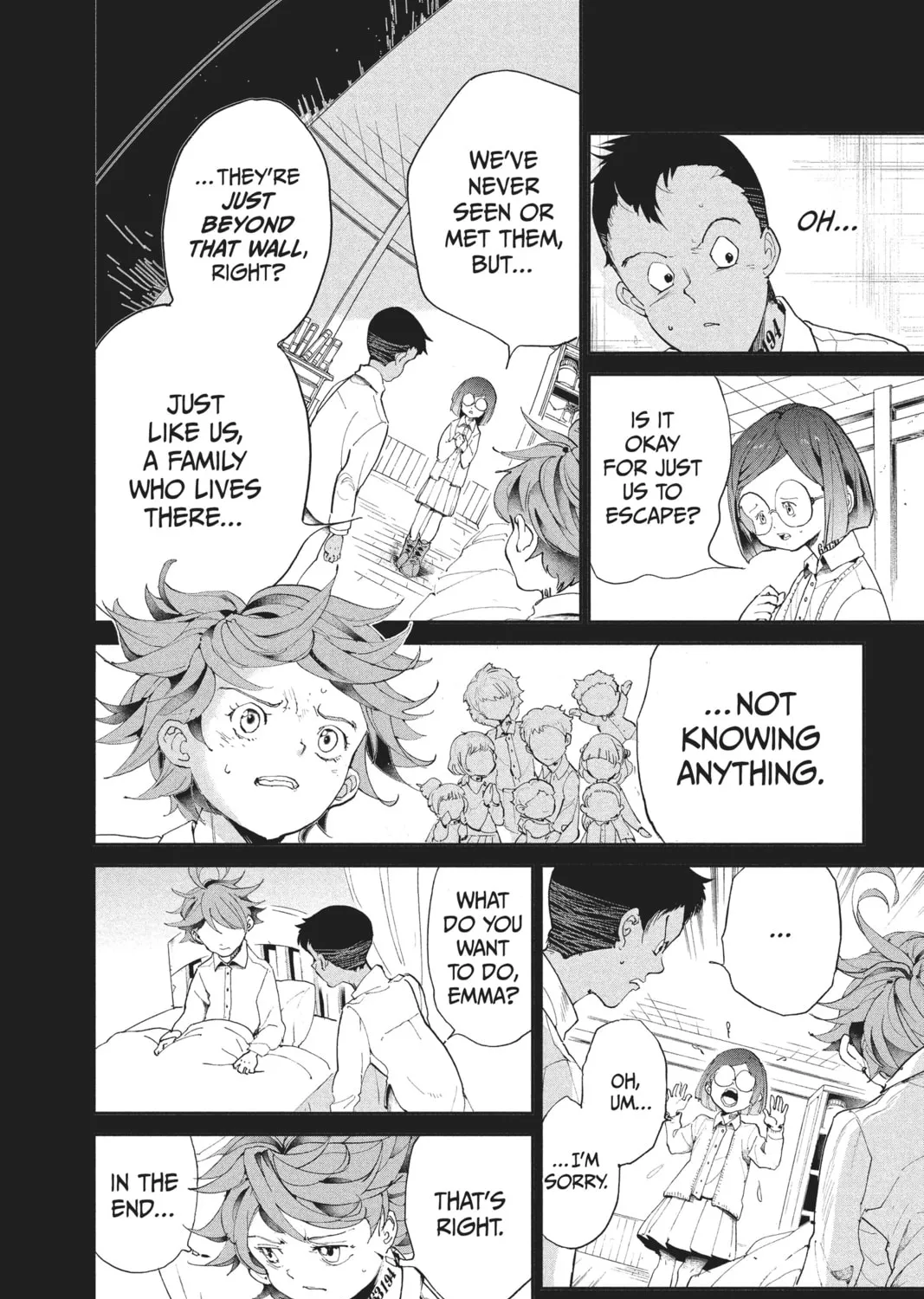 Read The Promised Neverland chapter 35 image 14 on Lezhin