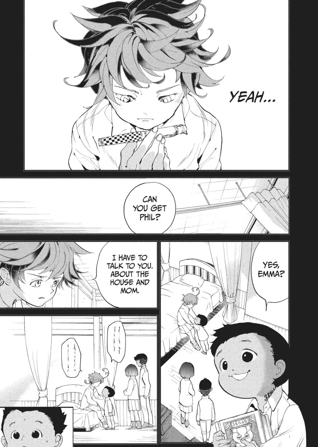 Read The Promised Neverland chapter 35 image 16 on Lezhin