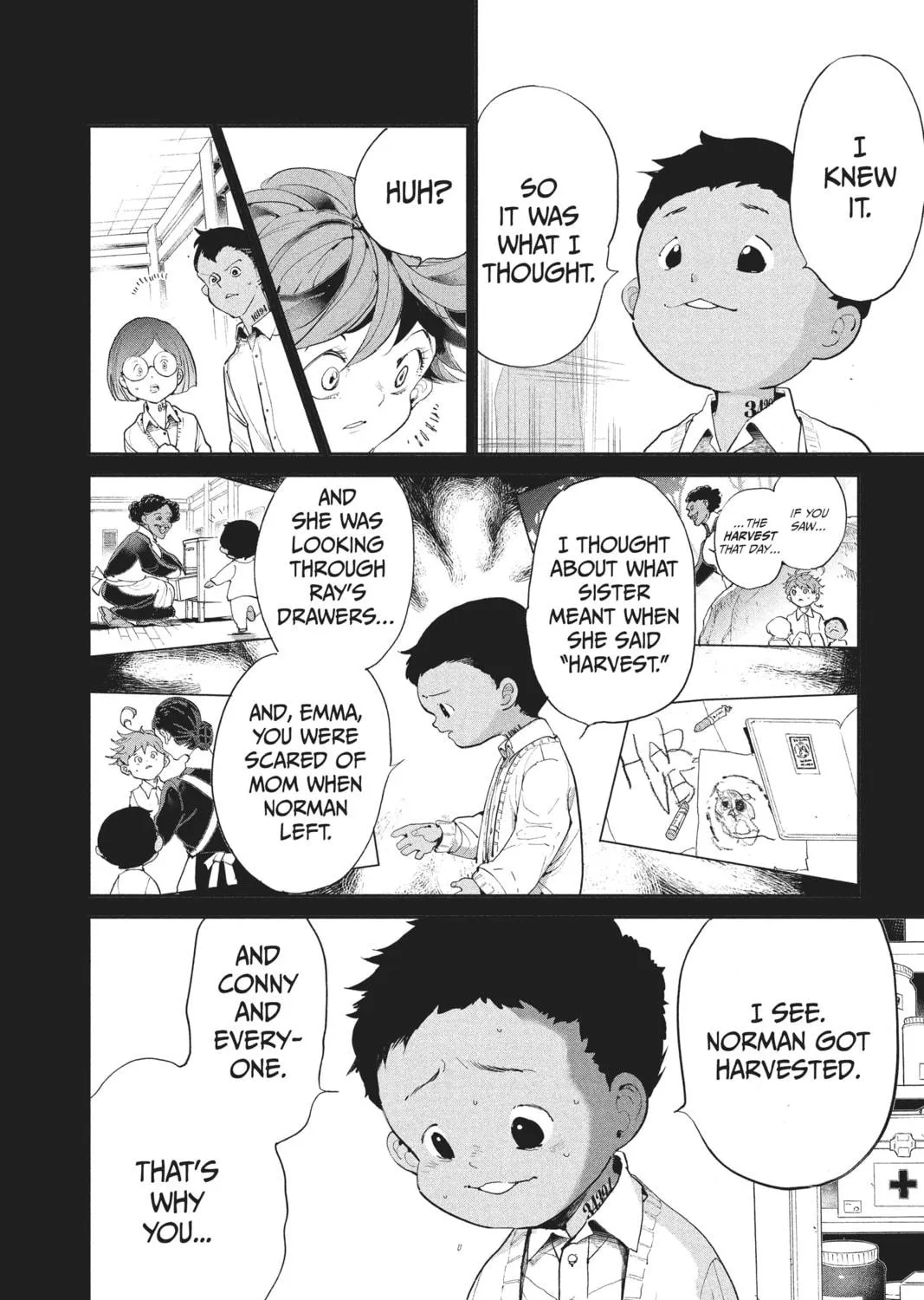 Read The Promised Neverland chapter 35 image 18 on Lezhin