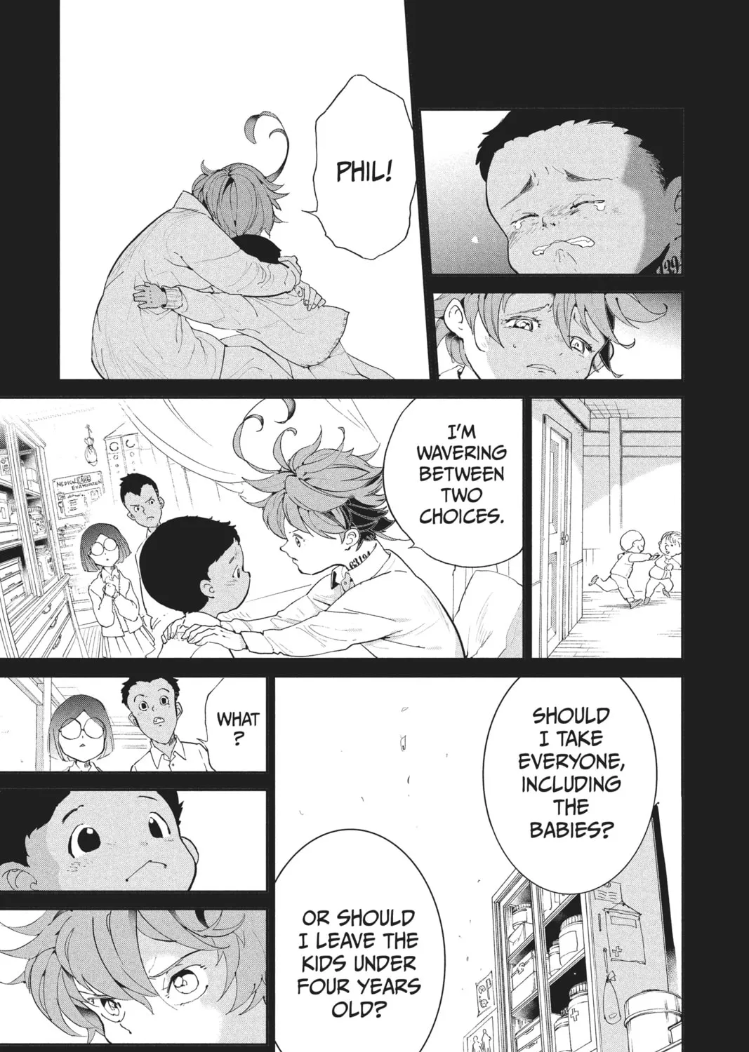 Read The Promised Neverland chapter 35 image 20 on Lezhin