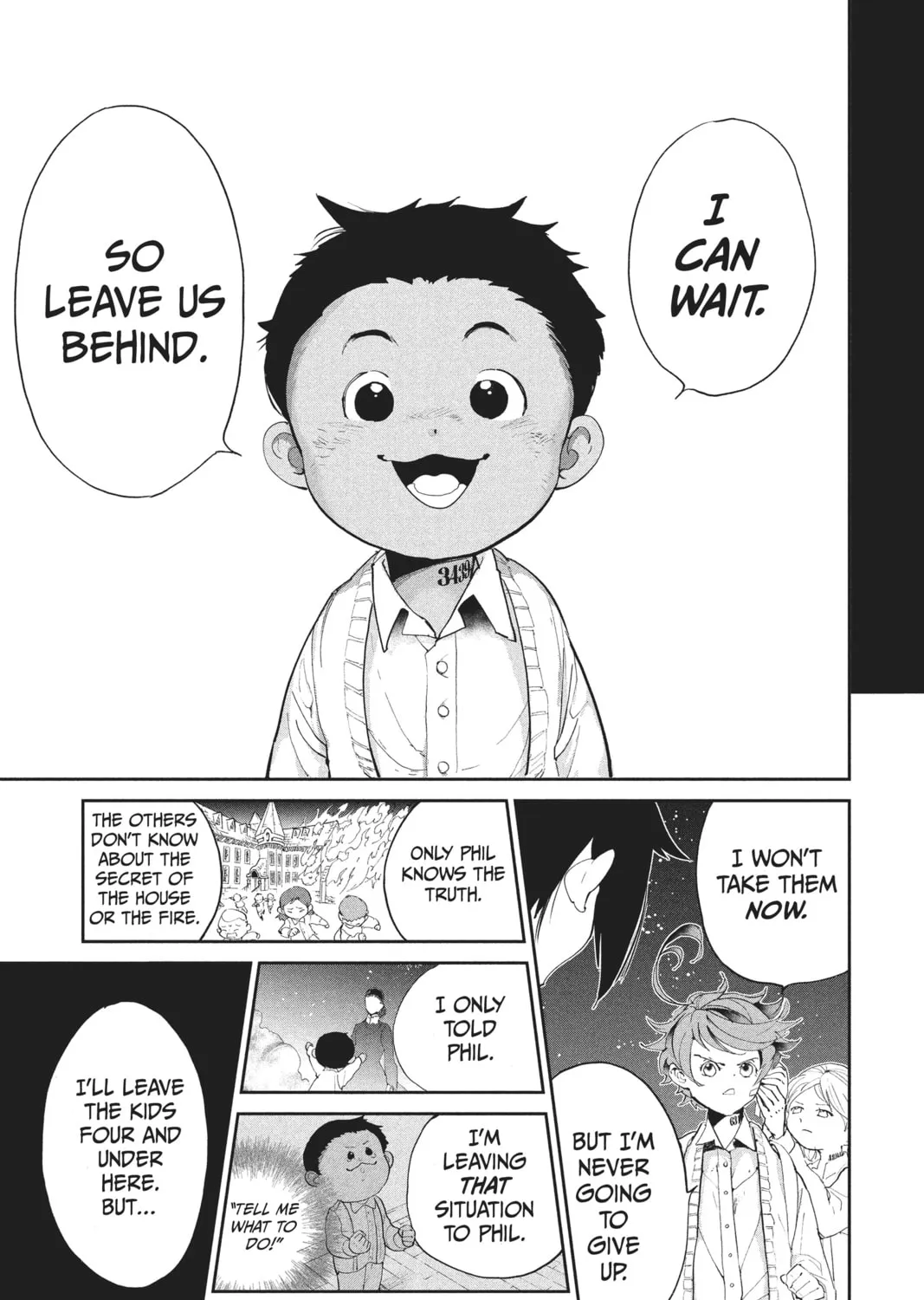 Read The Promised Neverland chapter 35 image 24 on Lezhin