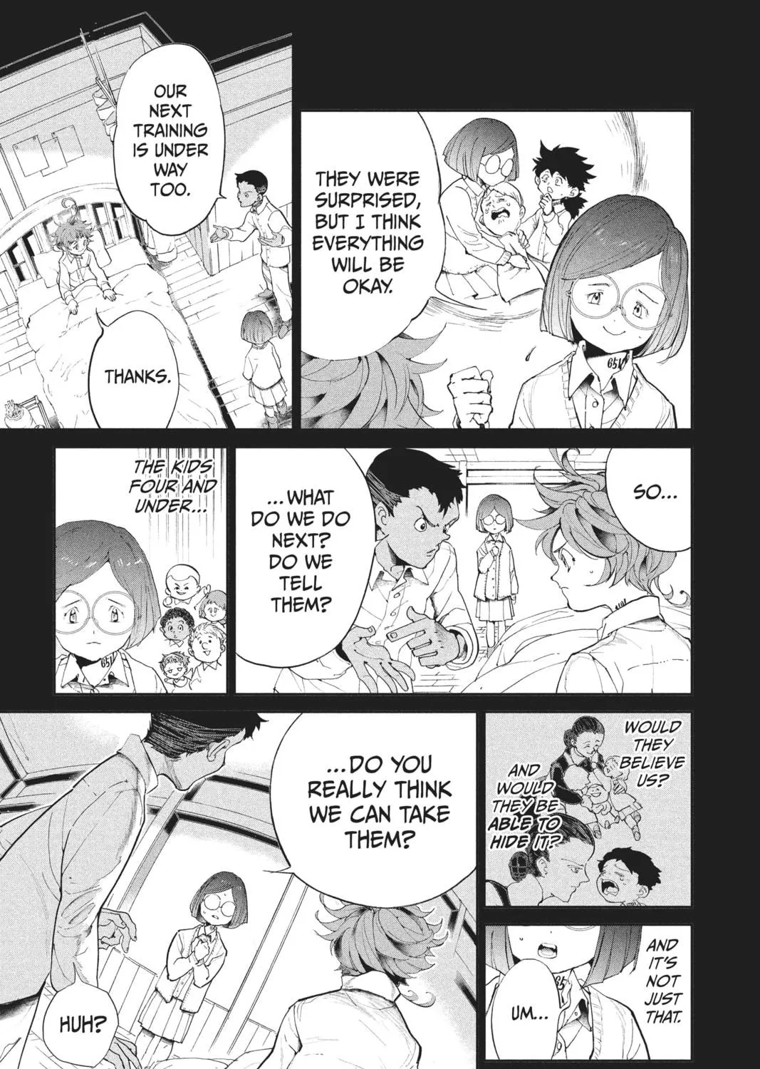 Read The Promised Neverland chapter 35 image 8 on Lezhin