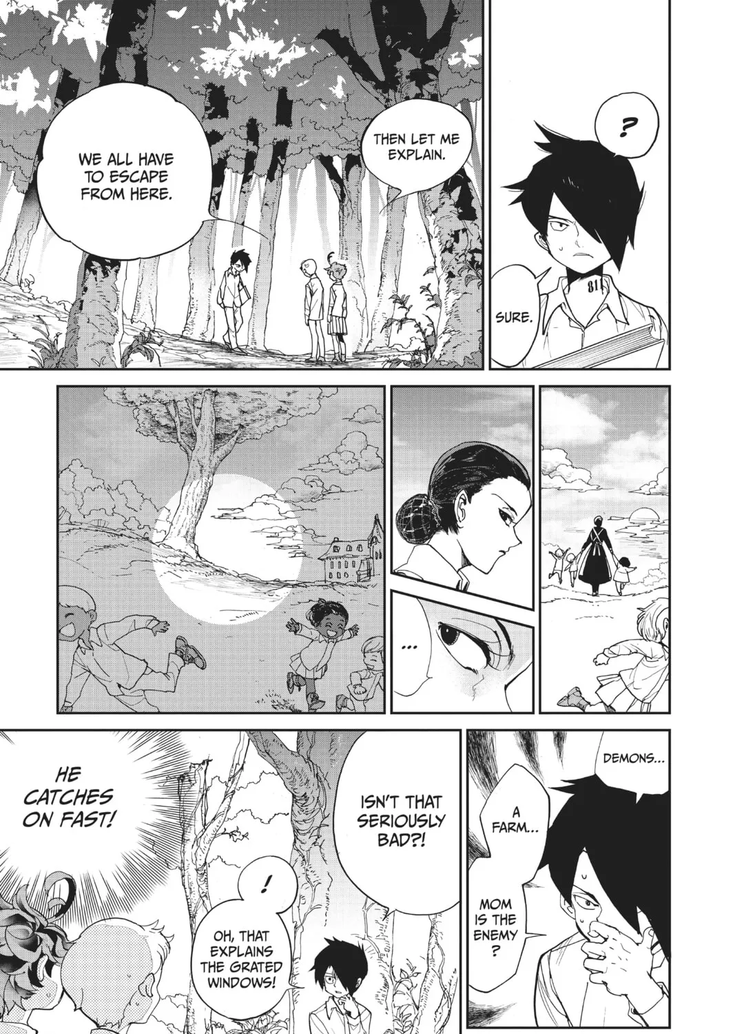Read The Promised Neverland chapter 4 image 12 on Lezhin