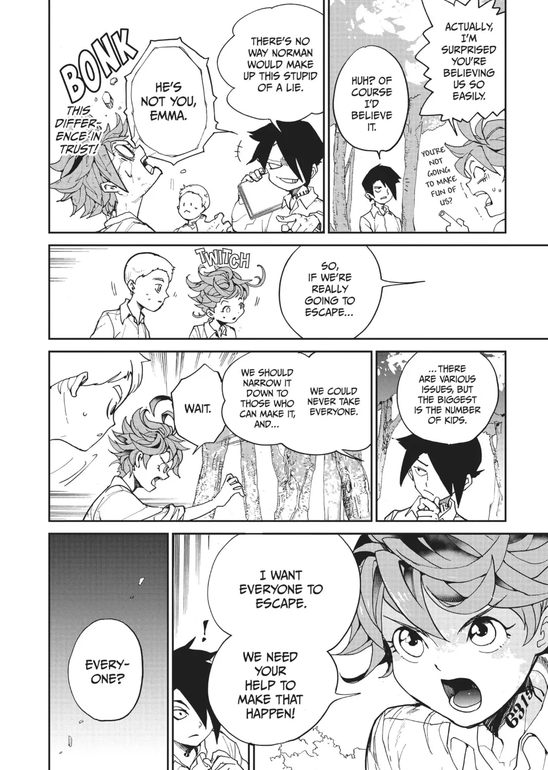 Read The Promised Neverland chapter 4 image 14 on Lezhin
