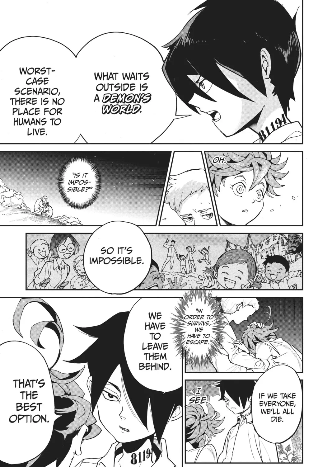 Read The Promised Neverland chapter 4 image 20 on Lezhin