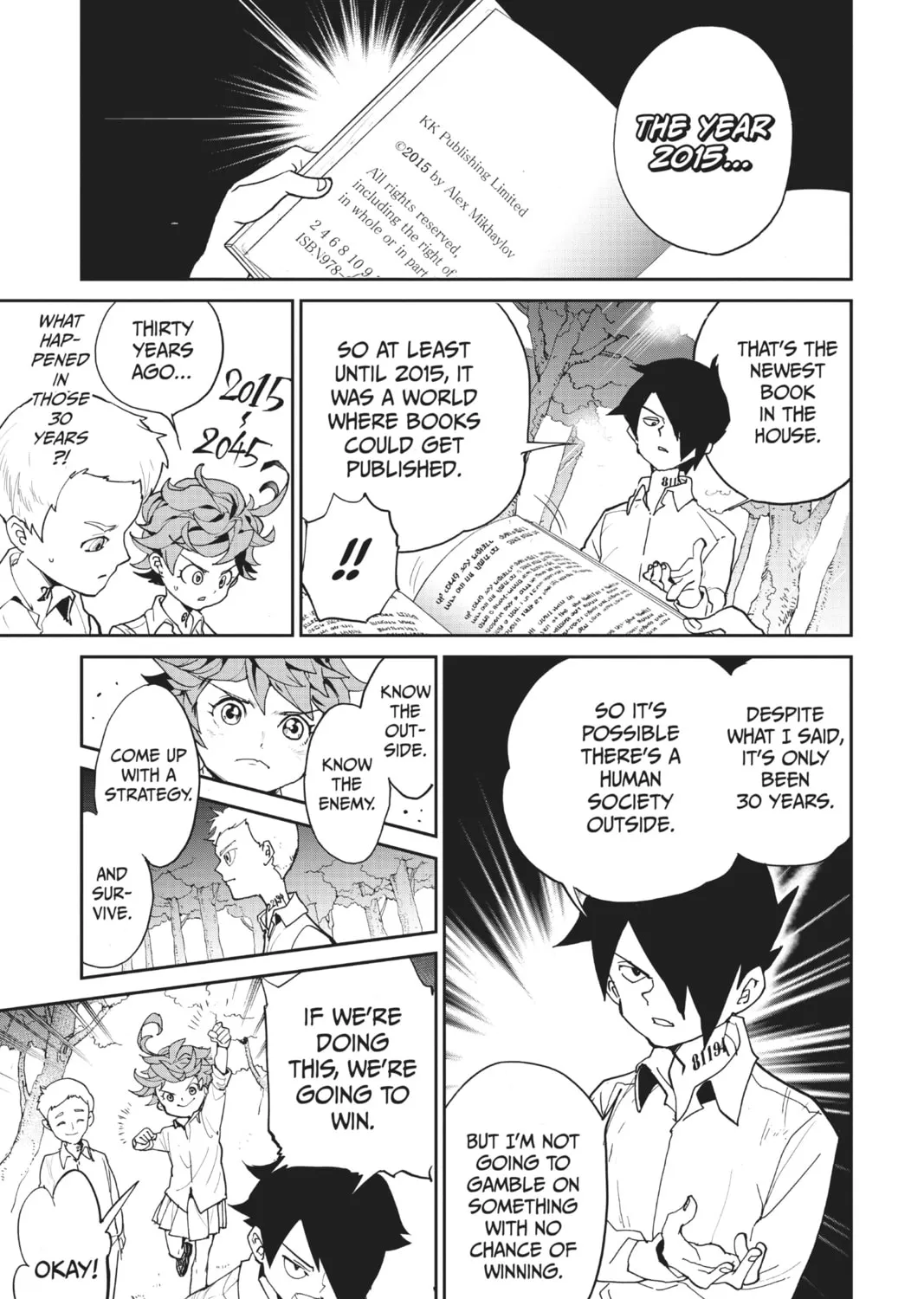 Read The Promised Neverland chapter 4 image 36 on Lezhin
