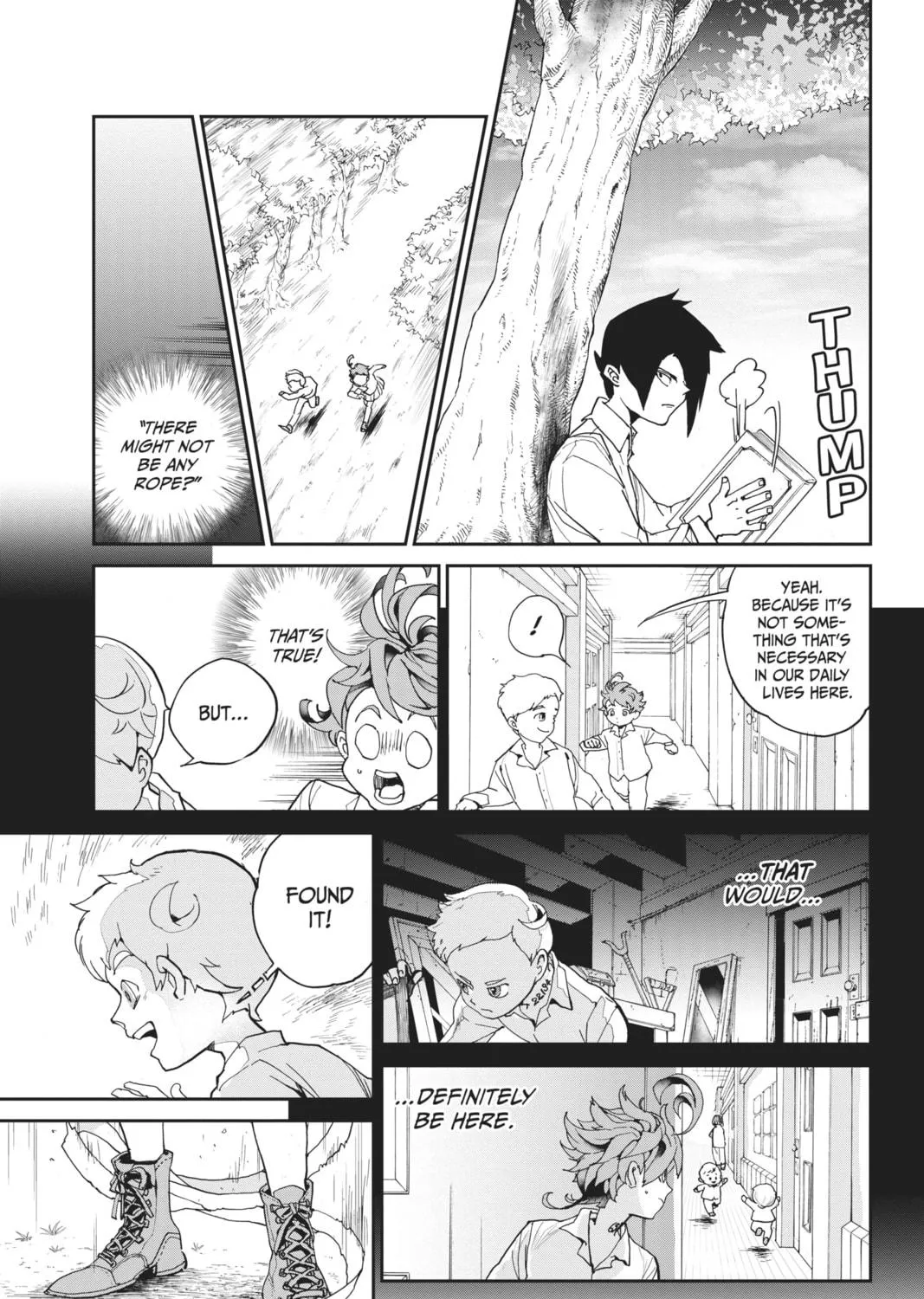 Read The Promised Neverland chapter 4 image 4 on Lezhin
