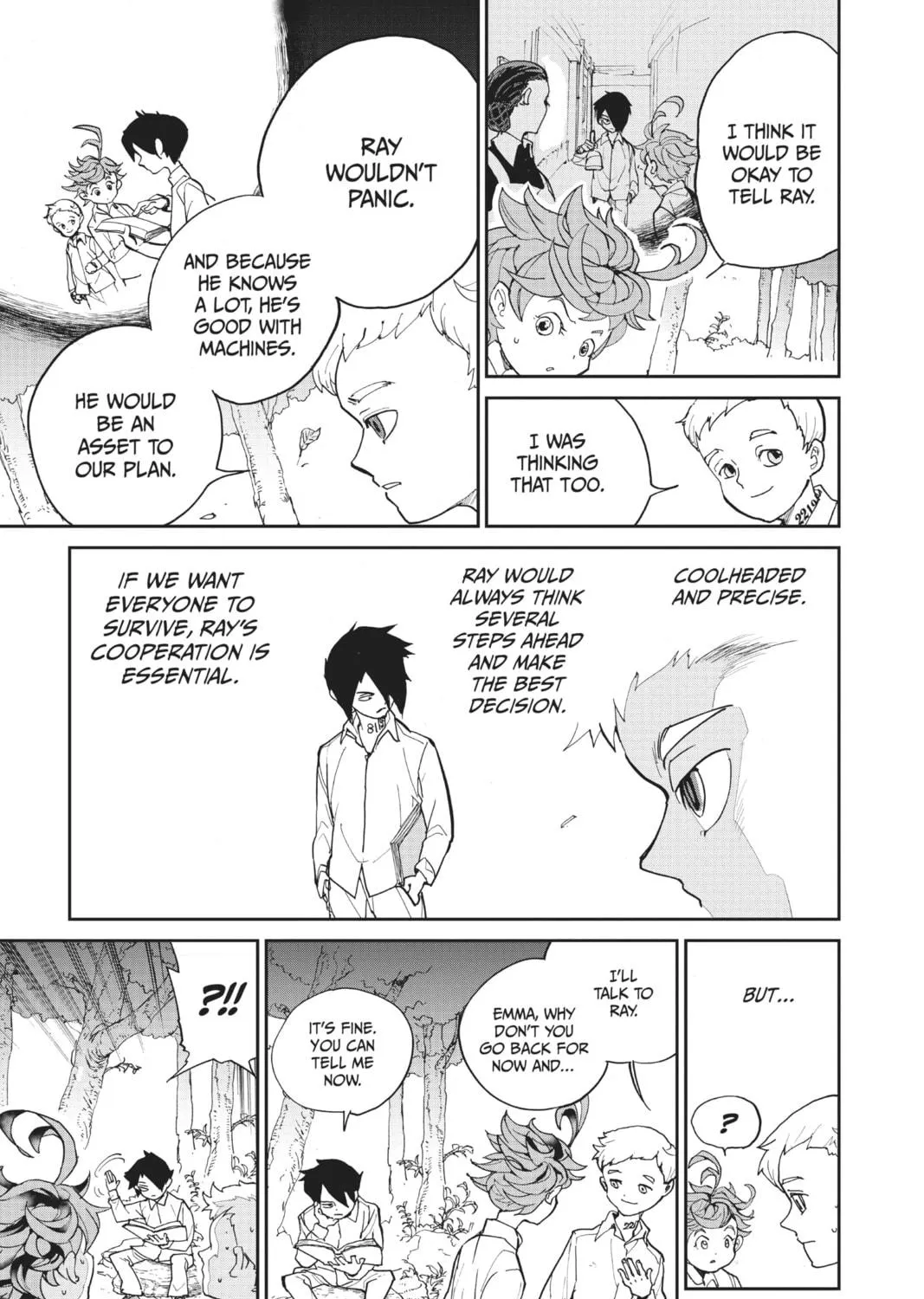 Read The Promised Neverland chapter 4 image 8 on Lezhin