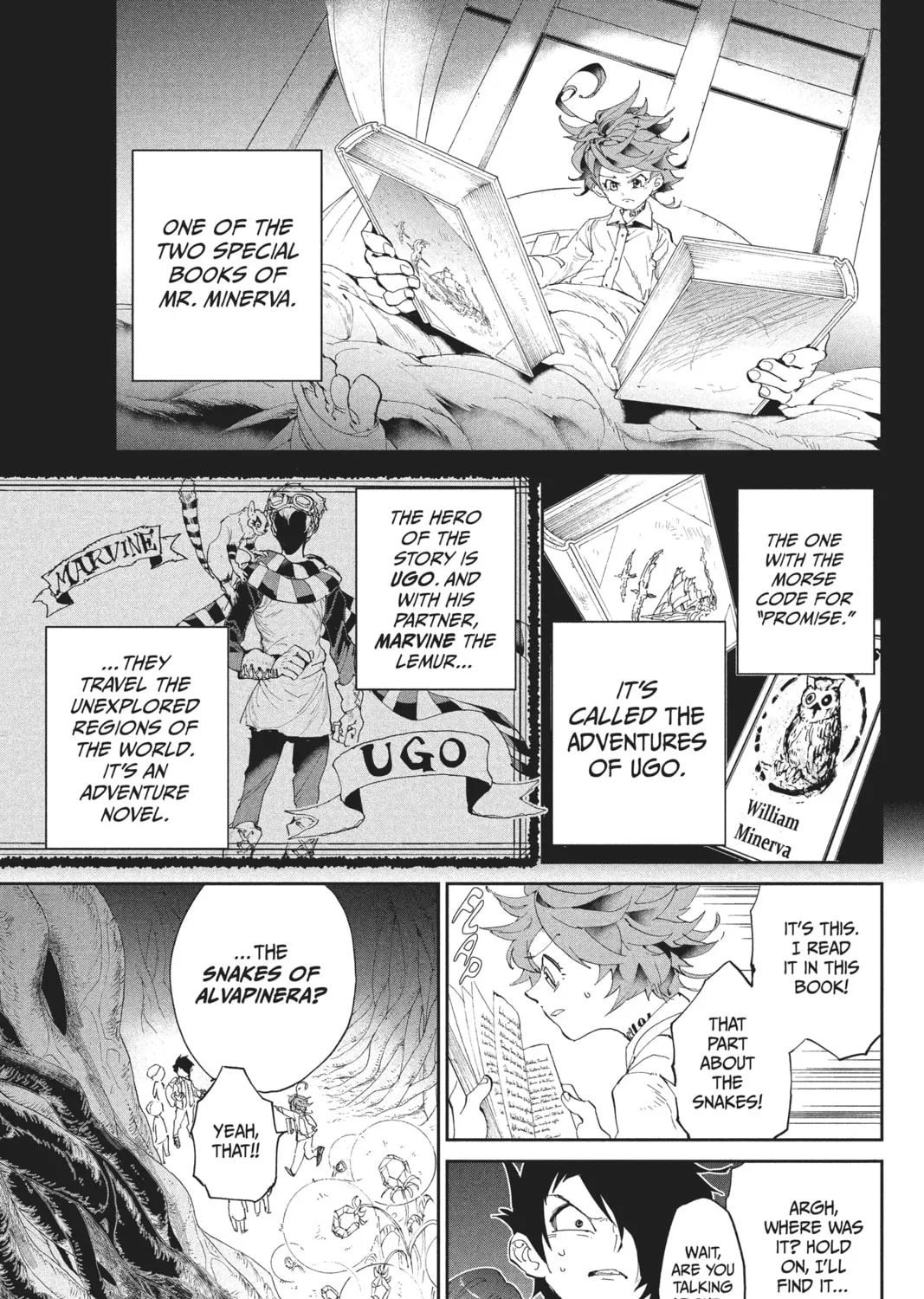 Read The Promised Neverland chapter 40 image 6 on Lezhin