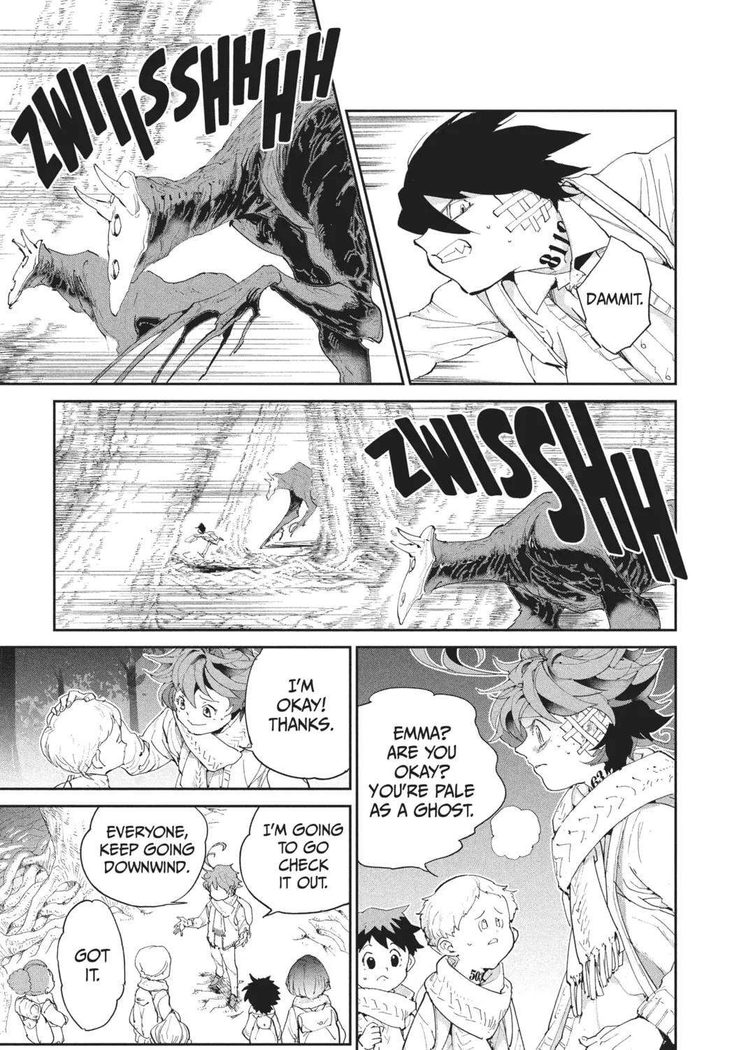 Read The Promised Neverland chapter 43 image 32 on Lezhin
