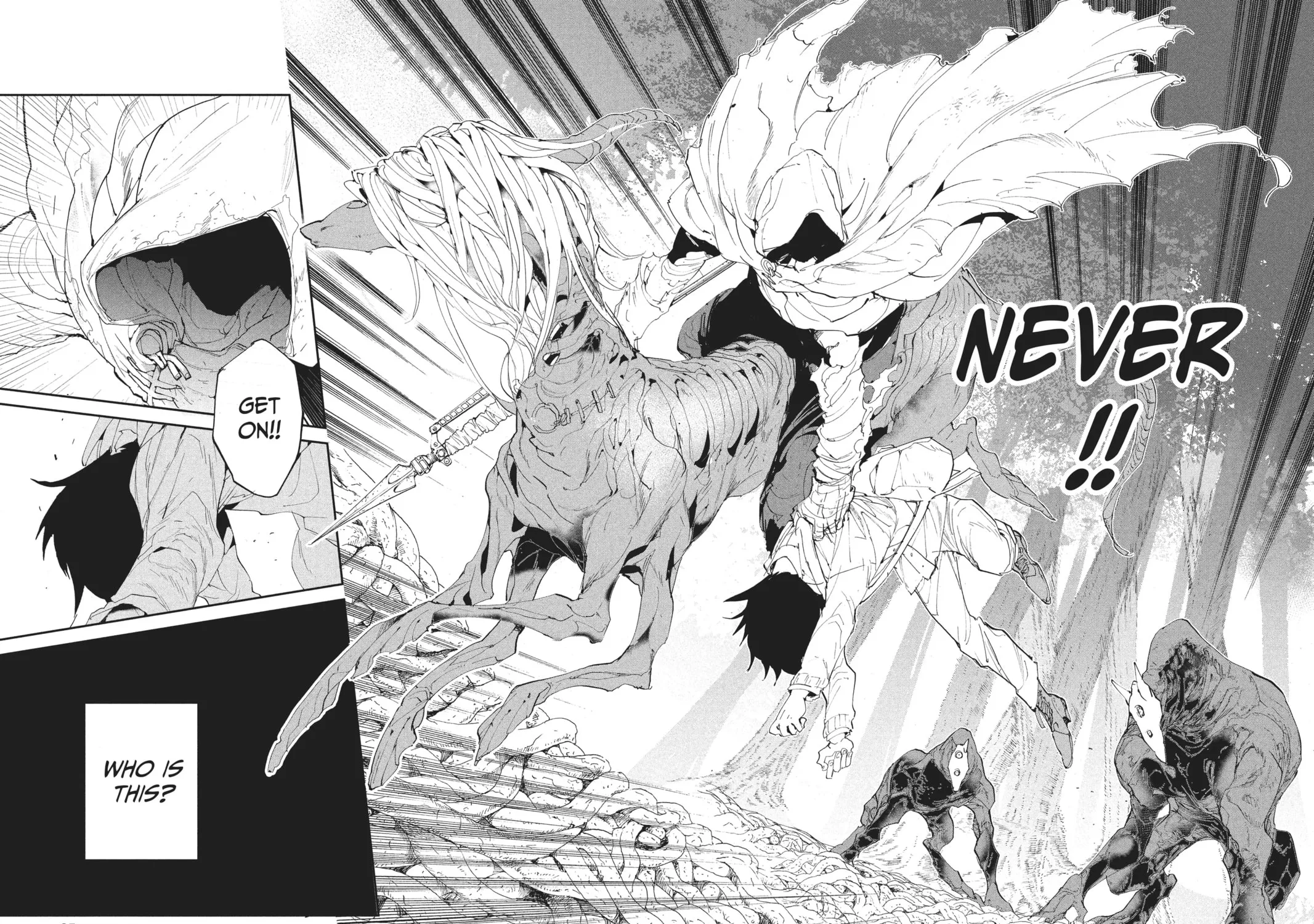 Read The Promised Neverland chapter 44 image 34 on Lezhin