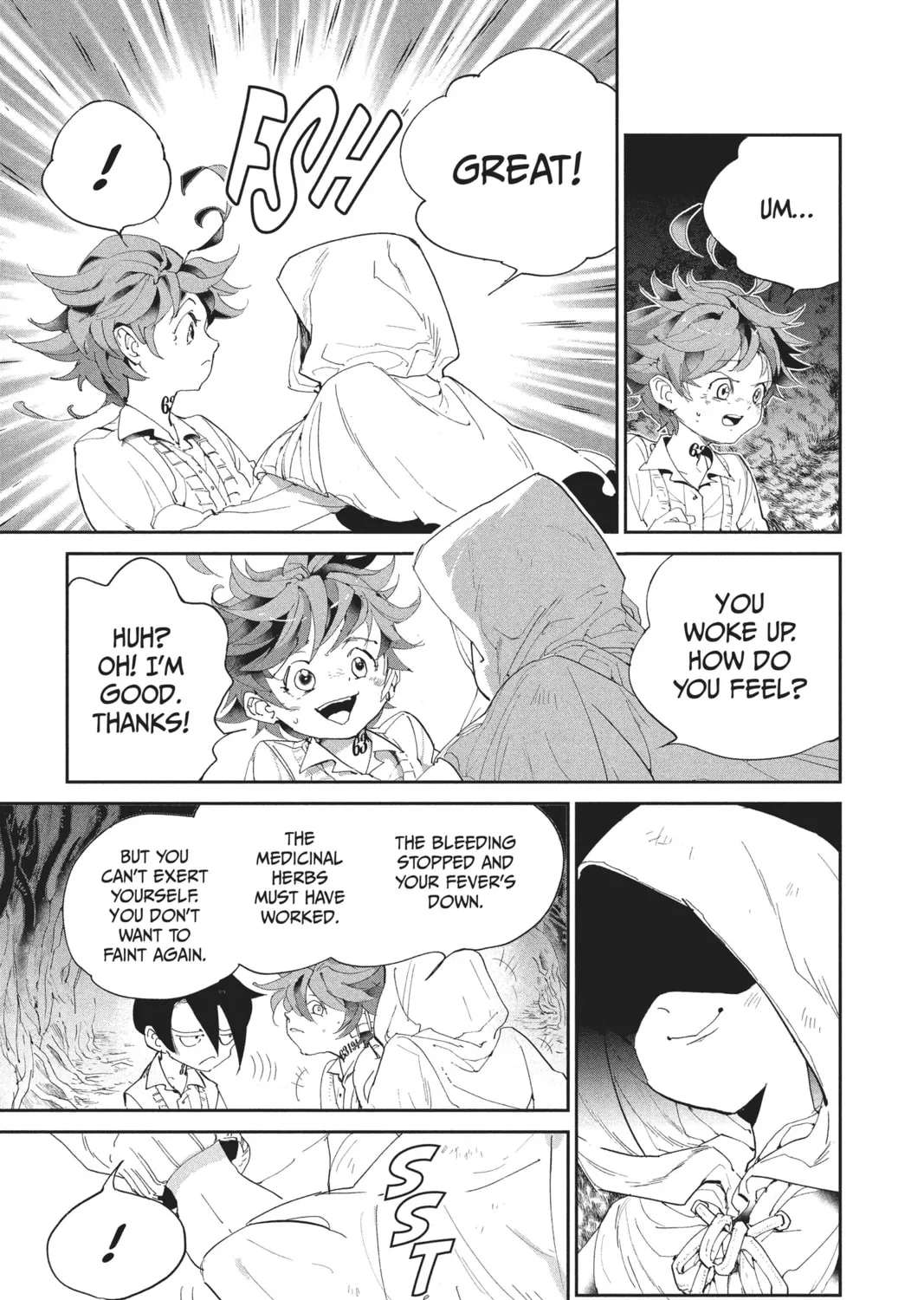 Read The Promised Neverland chapter 45 image 32 on Lezhin