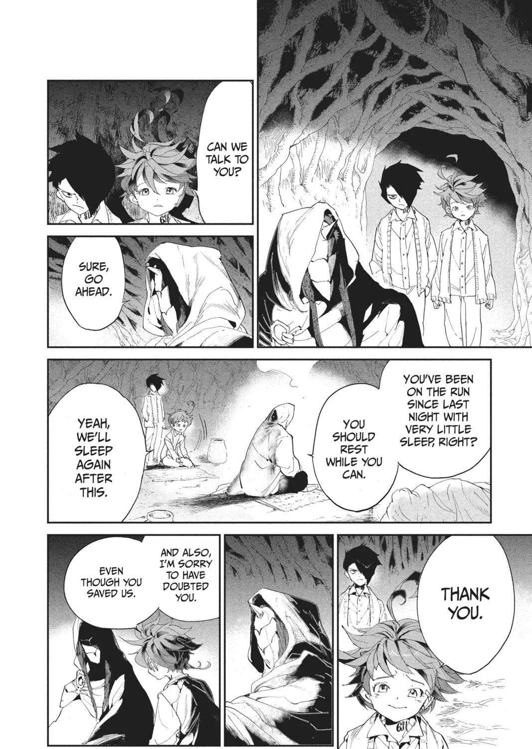 Read The Promised Neverland chapter 46 image 30 on Lezhin
