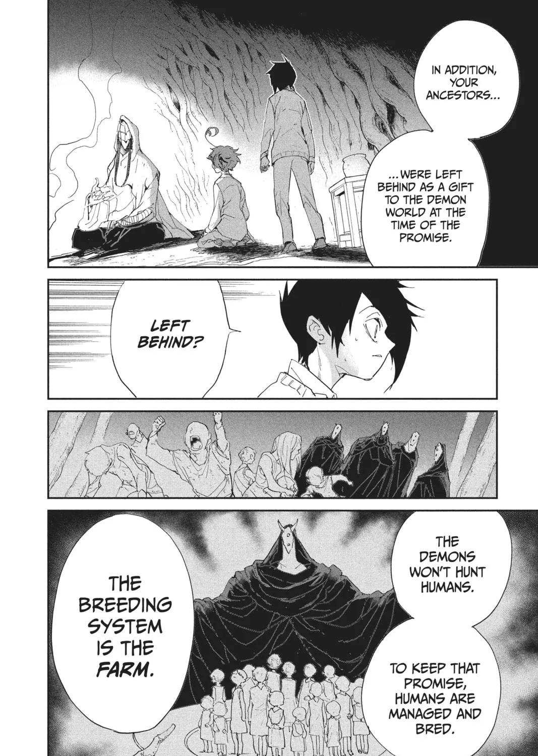 Read The Promised Neverland chapter 47 image 16 on Lezhin