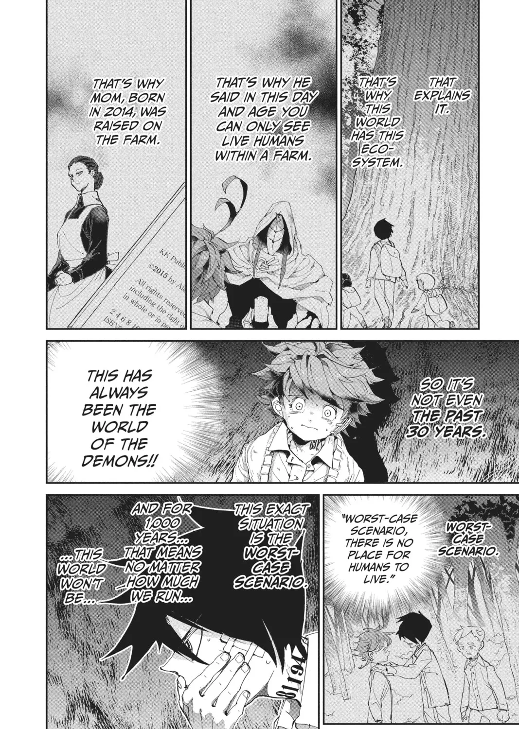 Read The Promised Neverland chapter 47 image 20 on Lezhin