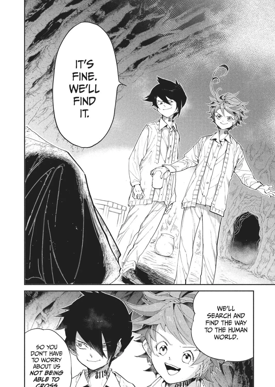 Read The Promised Neverland chapter 47 image 28 on Lezhin