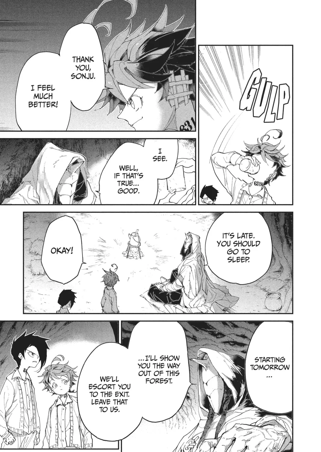 Read The Promised Neverland chapter 47 image 30 on Lezhin