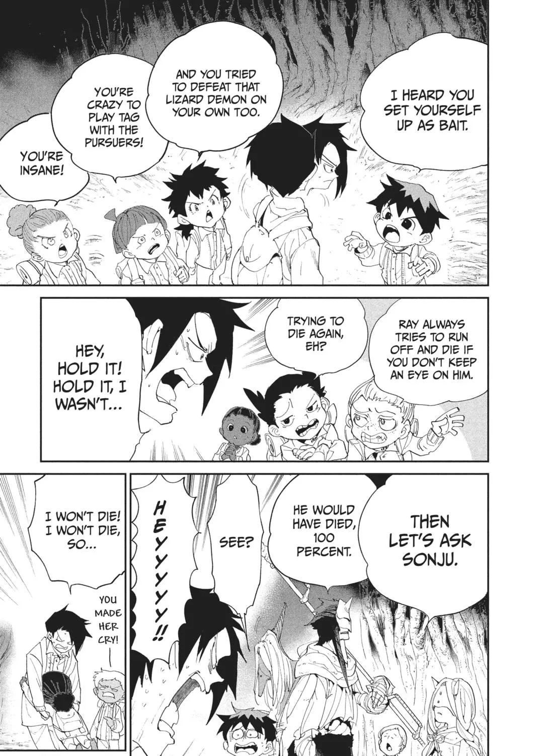 Read The Promised Neverland chapter 48 image 28 on Lezhin