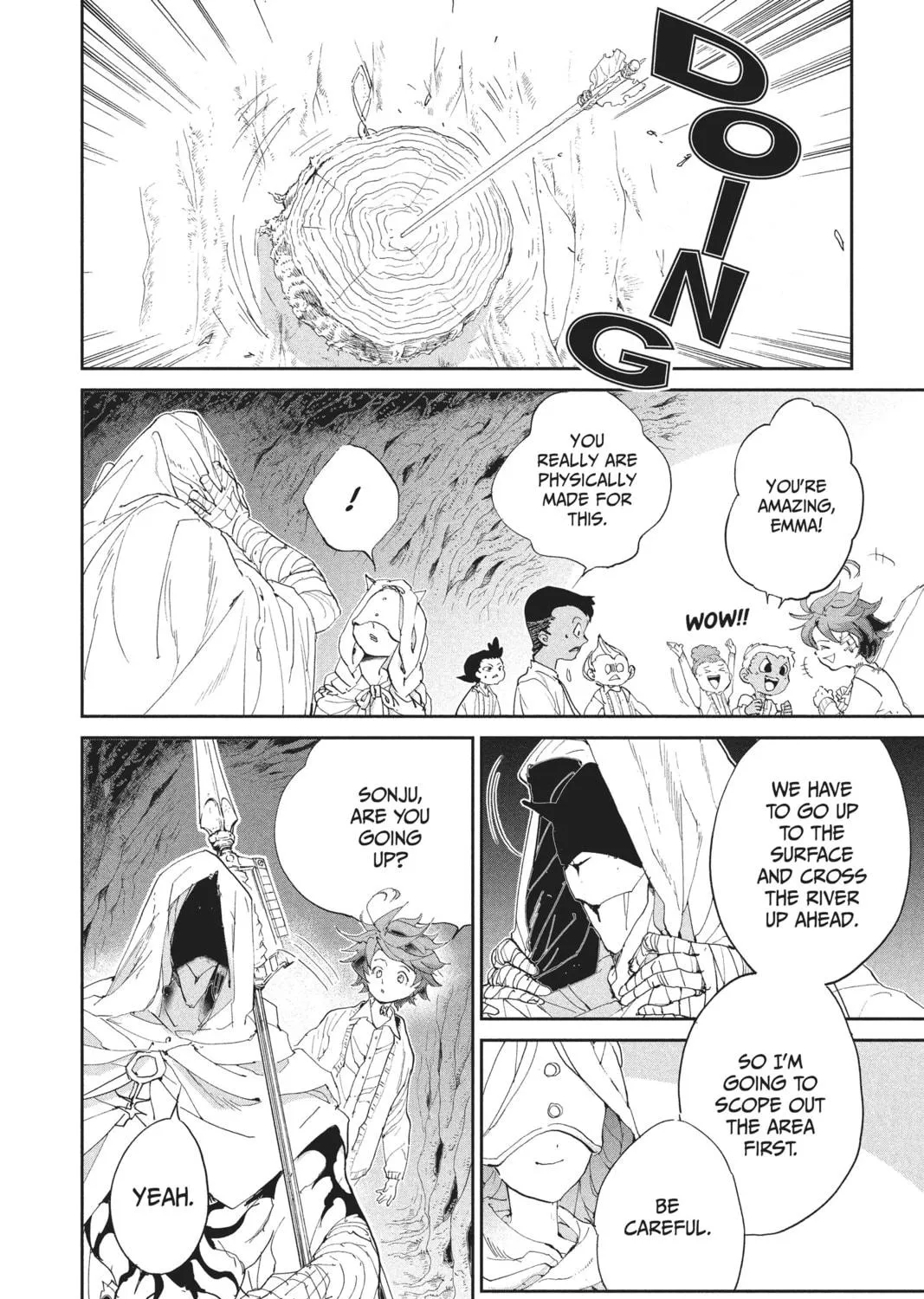 Read The Promised Neverland chapter 49 image 10 on Lezhin
