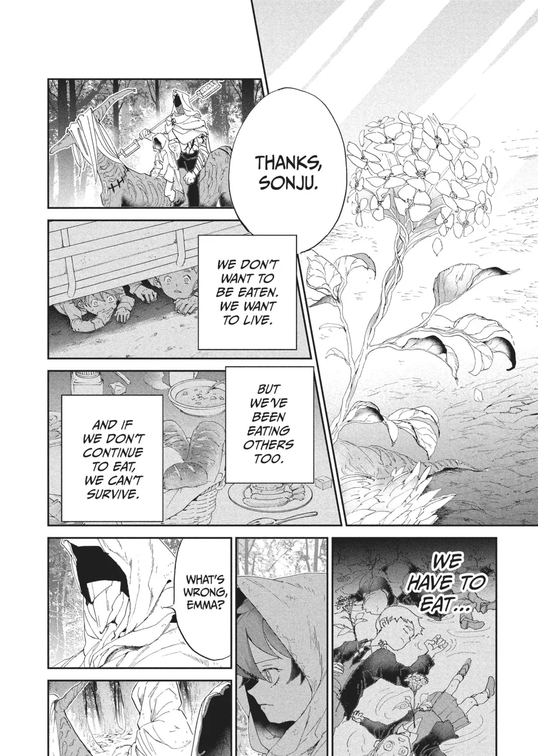 Read The Promised Neverland chapter 49 image 32 on Lezhin