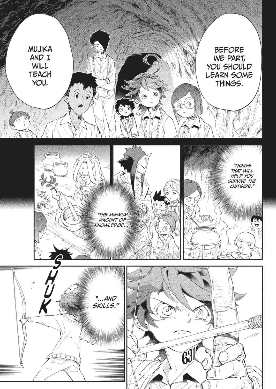 Read The Promised Neverland chapter 49 image 8 on Lezhin