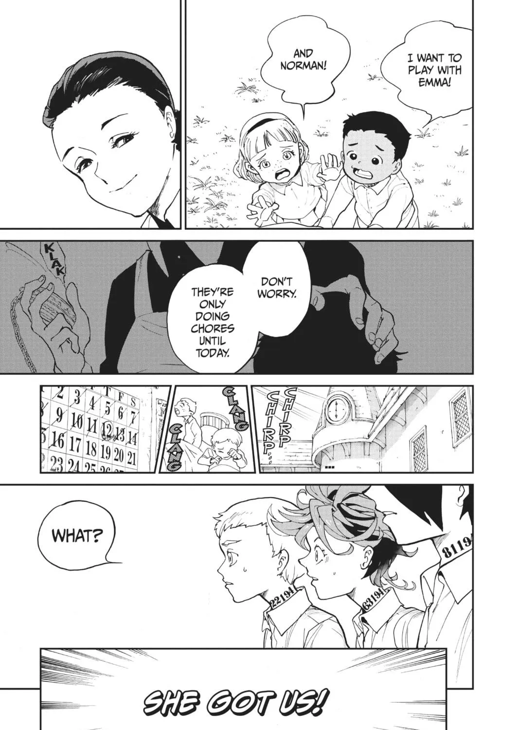 Read The Promised Neverland chapter 5 image 28 on Lezhin