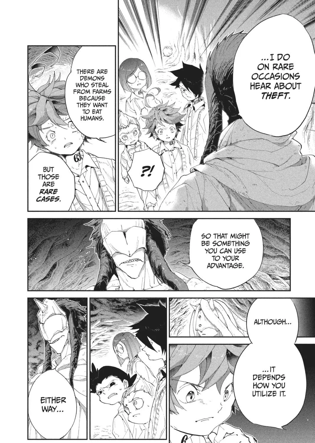 Read The Promised Neverland chapter 50 image 22 on Lezhin