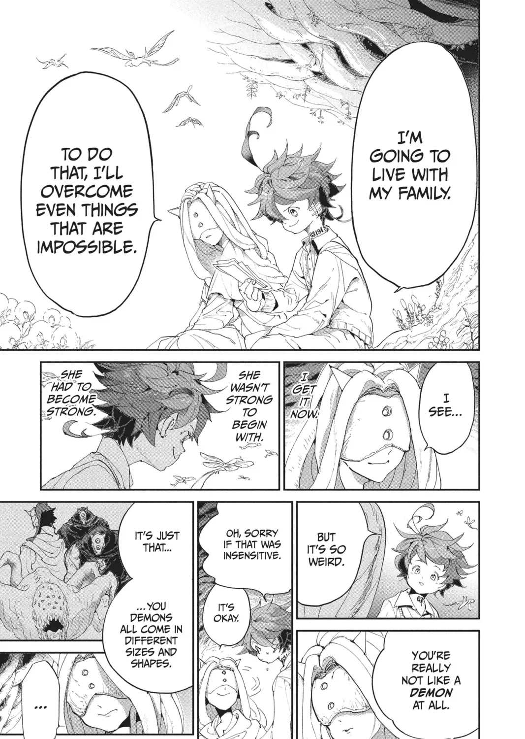 Read The Promised Neverland chapter 50 image 32 on Lezhin
