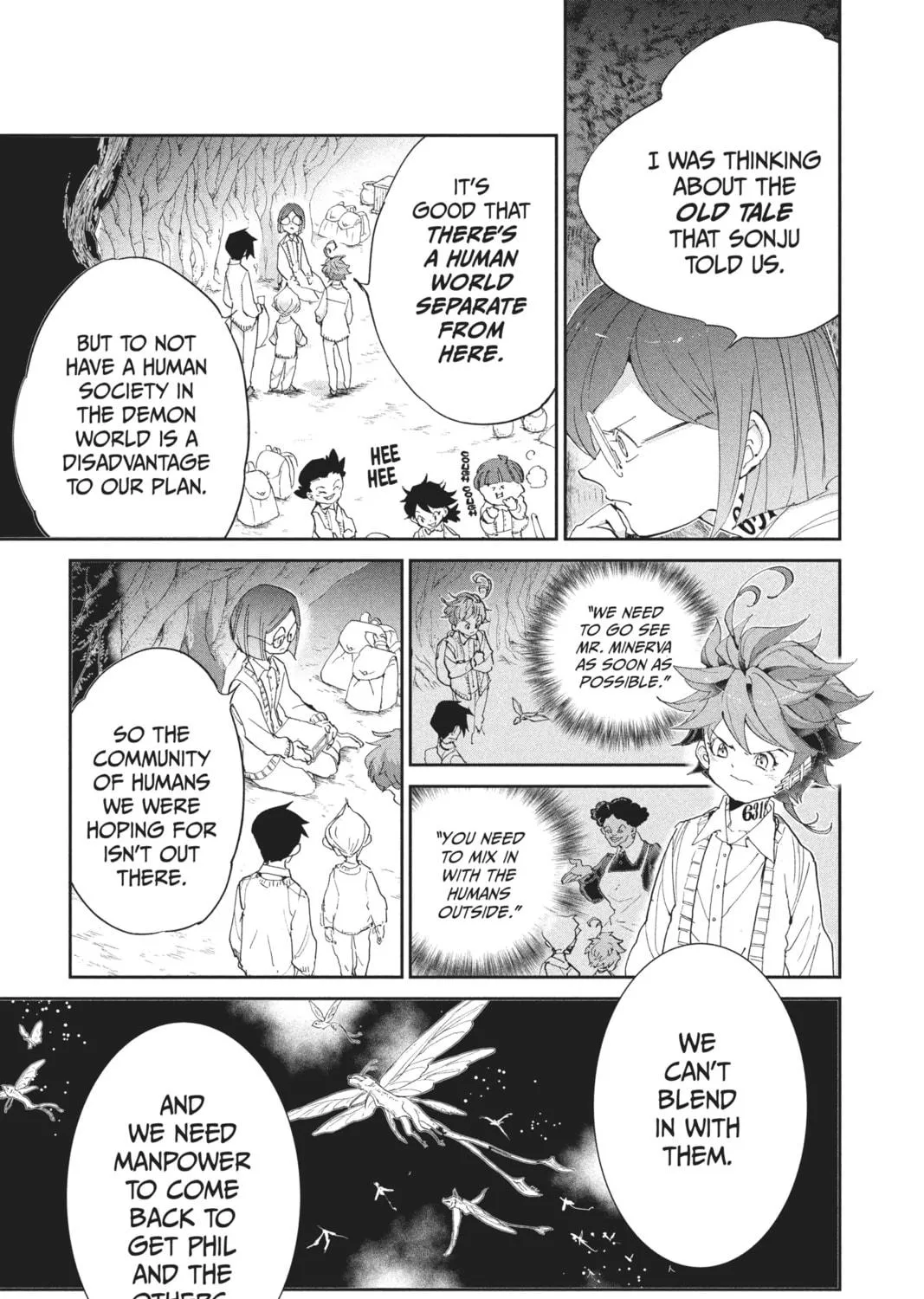 Read The Promised Neverland chapter 50 image 8 on Lezhin