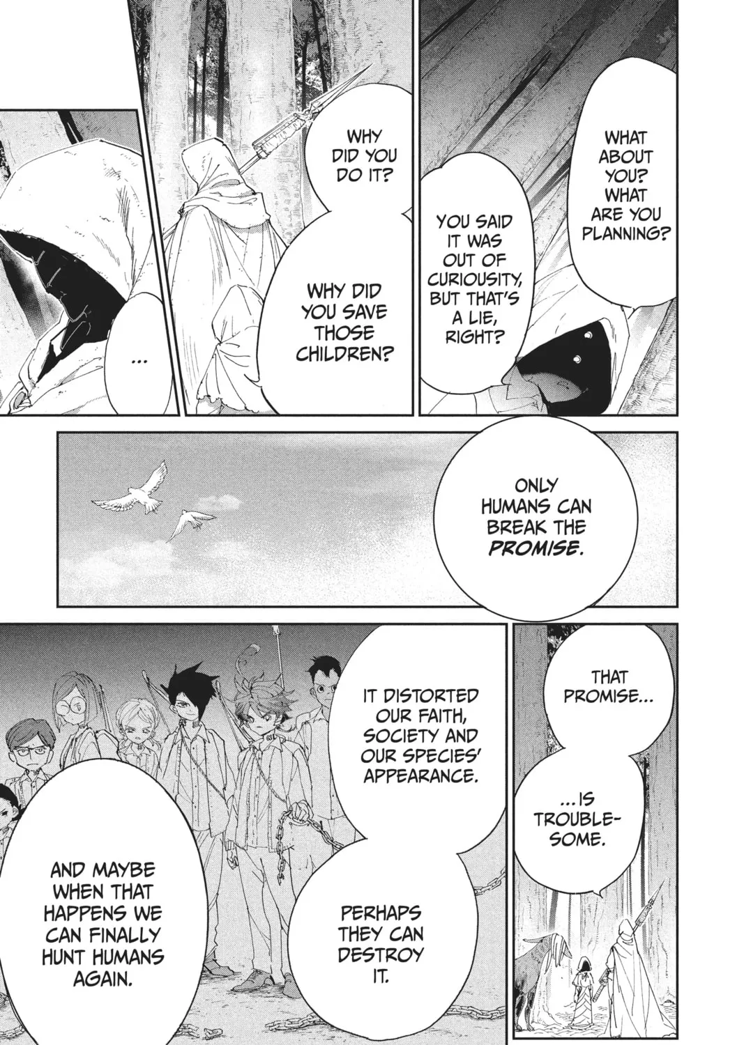 Read The Promised Neverland chapter 51 image 24 on Lezhin