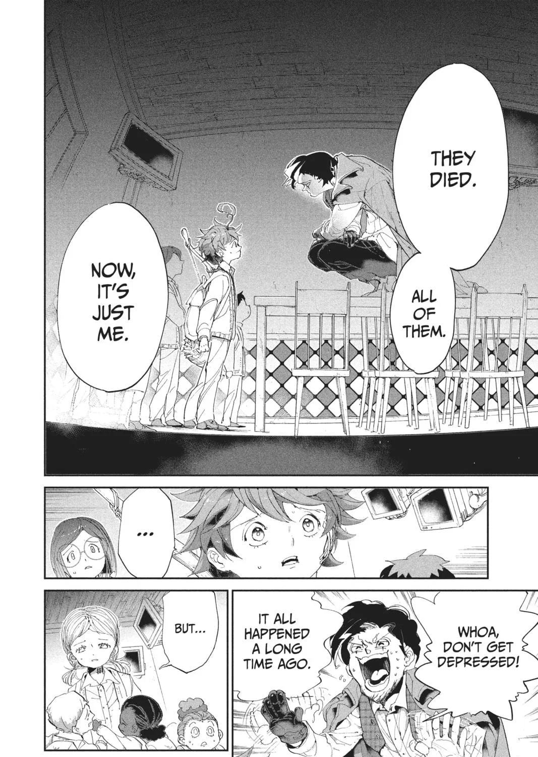 Read The Promised Neverland chapter 53 image 22 on Lezhin