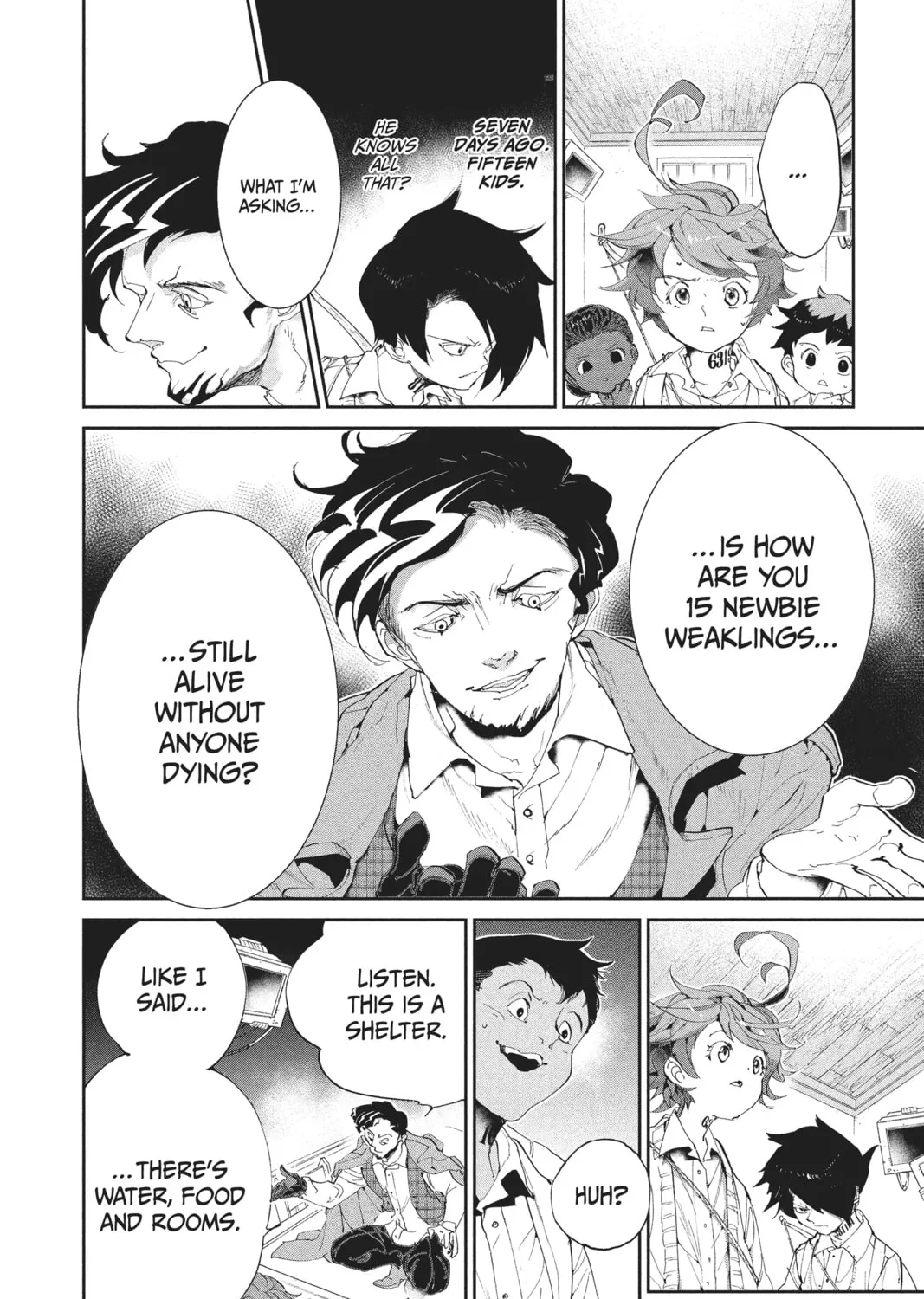 Read The Promised Neverland chapter 53 image 26 on Lezhin