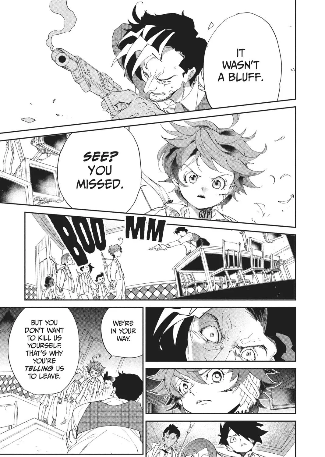 Read The Promised Neverland chapter 54 image 16 on Lezhin