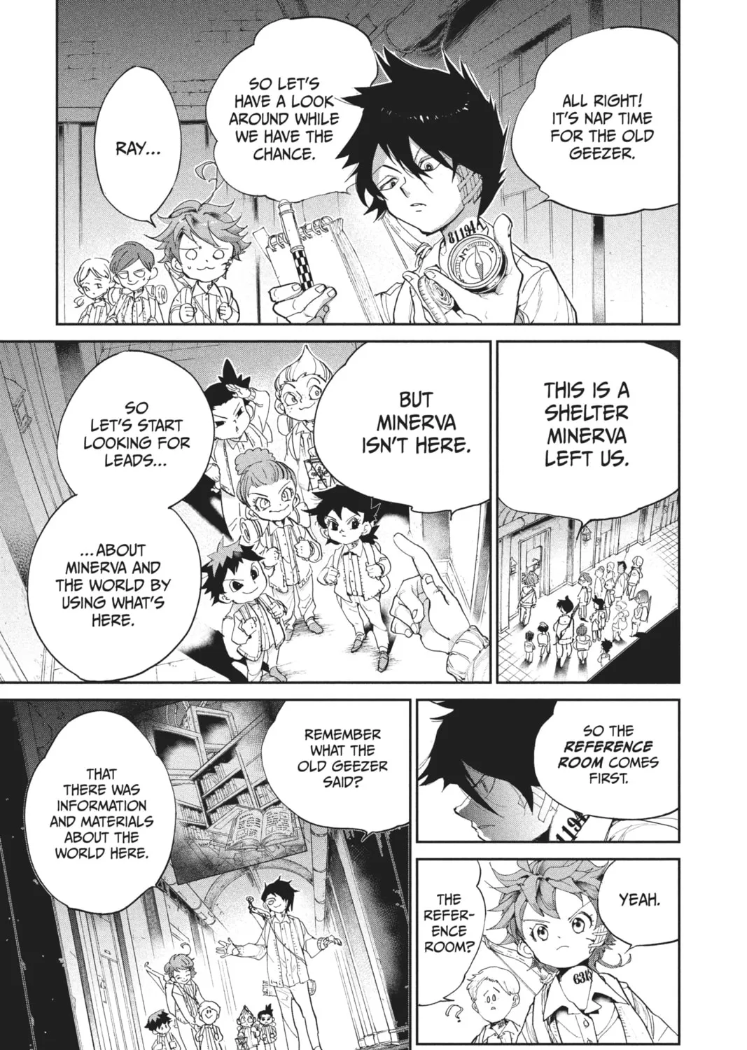Read The Promised Neverland chapter 54 image 32 on Lezhin