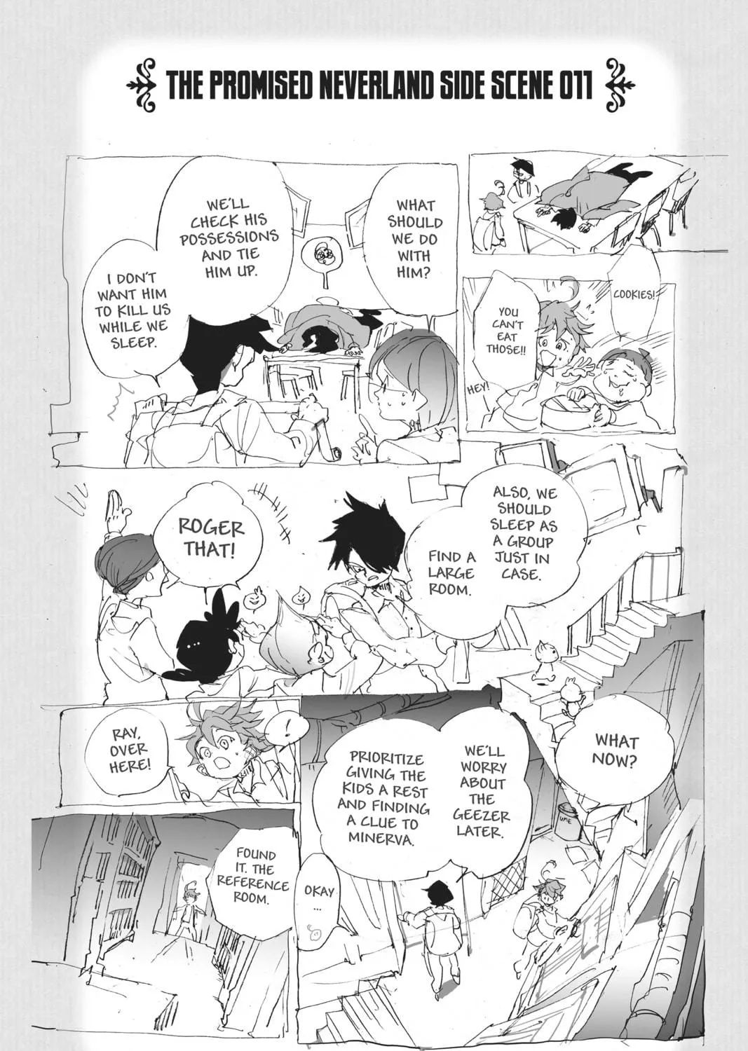 Read The Promised Neverland chapter 54 image 38 on Lezhin