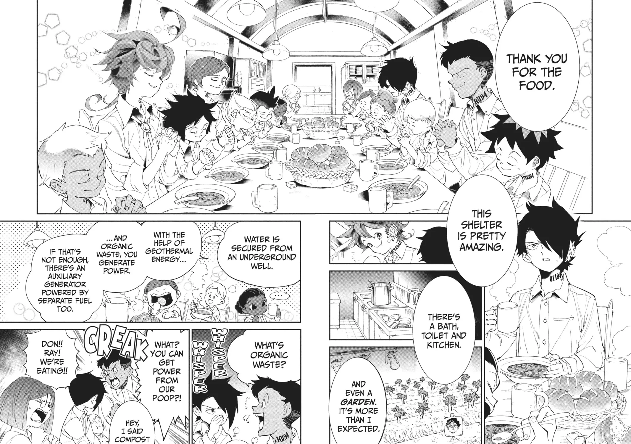 Read The Promised Neverland chapter 55 image 16 on Lezhin