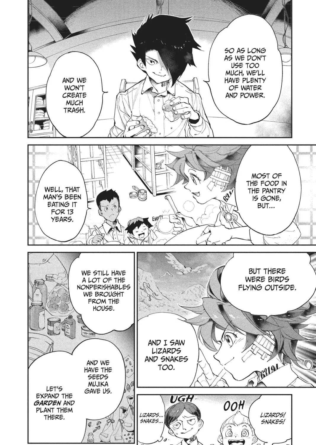 Read The Promised Neverland chapter 55 image 18 on Lezhin